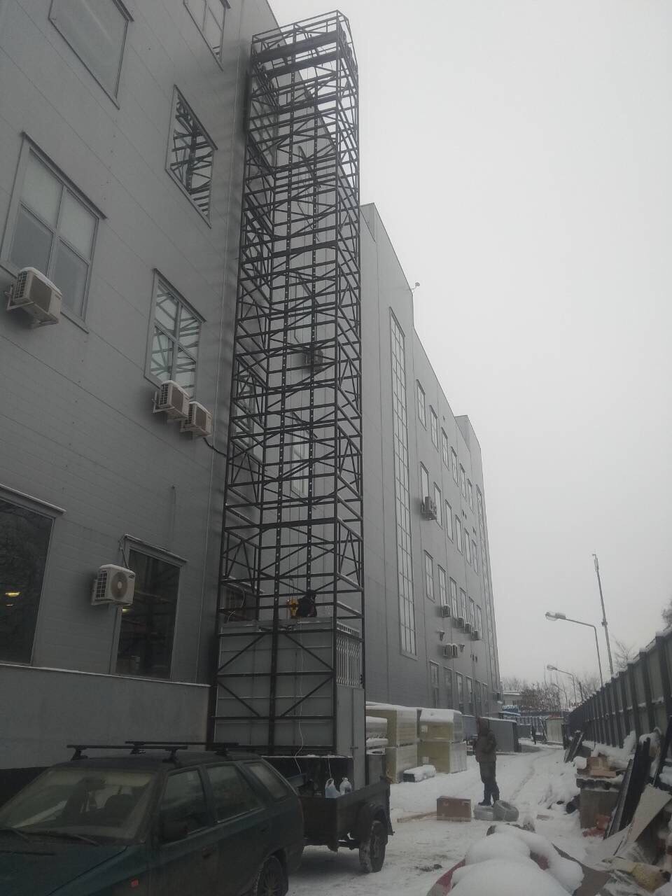 Шахтный подъемник, 1500 кг, Подольск