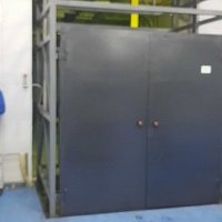 Грузовой подъёмник в металлокаркасной шахте ПГ-МШ-200, 2000 кг, Республика Казахстан