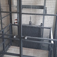 Грузовой подъёмник пчёлка ПГ-К 250 с внешним этажным ограждением, 250 кг, Екатеринбург